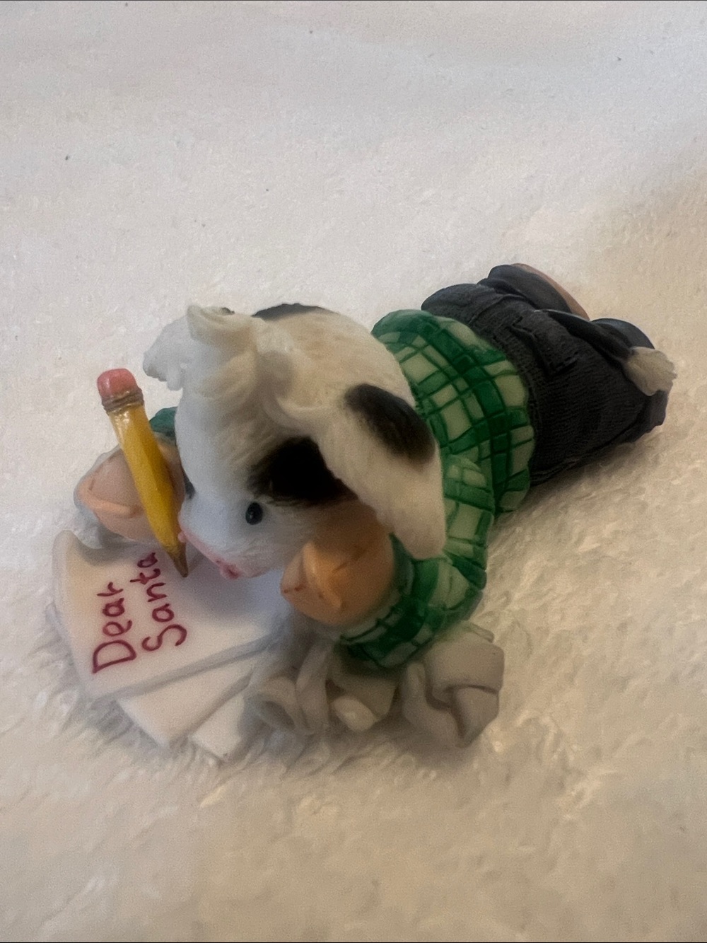 Enesco 1999 Mary Moo “Dear Santa How Are Moo?”#II19MM586